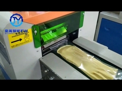 Household washing dish gloves packing machine