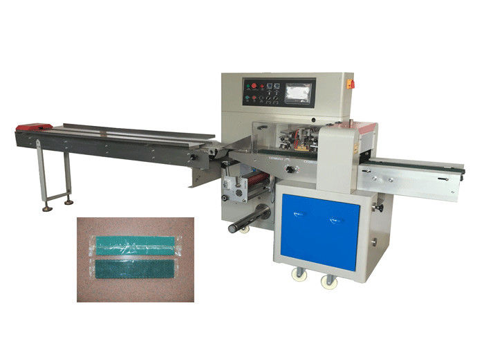 Stainless Steel Tube Flow Wrap Packaging Machine Plastic Long Pipe